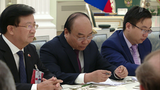 В Кремле Владимир Путин встретился с премьер-министром Вьетнама Нгуен Суан Фуком
