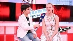 «Я не брошу петь и хочу поступить в консерваторию». Елизавета Качурак. Интервью после Песни на вылет. Голос.Дети-4