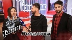 «Мы справились с задачей на сто процентов». Антонелло Кароцца, Июлина Попова. Интервью после Поединка. Голос-6