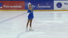 Алена Косторная. Произвольная программа. Девушки. Первенство России по фигурному катанию среди юниоров 2019