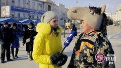 Бурятский Новый год. Острый репортаж с Аллой Михеевой. Вечерний Ургант. Фрагмент выпуска от 13.02.2018