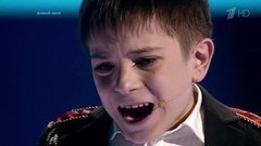 Данил Плужников. «Два орла». Песня на вылет. Голос.Дети-3. Фрагмент выпуска от 01.04.2016