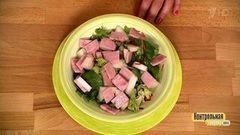 Салат с дыней и ветчиной. Контрольная закупка. Фрагмент выпуска от 28.08.2017