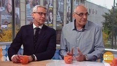 Герман Гандельман и Дмитрий Шубин о проекте «Жить здорово!» в эфире программы «Доброе утро» от 13.10.2017