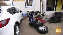 Куда девать покрышки? Доброе утро. Фрагмент выпуска от 24.10.2017