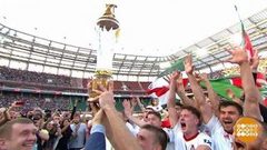 Итоги Чемпионата России по футболу. Доброе утро. Фрагмент выпуска от 14.05.2018