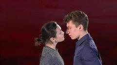 Елизавета Худайбердиева — Никита Назаров. Показательные выступления. Чемпионат мира по фигурному катанию среди юниоров 2019