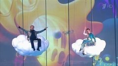 Валдис Пельш, Яна Чурикова — «Дельфин и русалка». Новогодняя ночь на Первом. Фрагмент выпуска от 31.12.2015