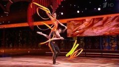 Алексей Ягудин, Анастасия Еремеева — «Воланд». Художественная гимнастика. Без страховки. Фрагмент выпуска от 07.05.2016