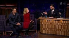 Наталья Водянова и Дима Билан. Вечерний Ургант. 528 выпуск от 16.10.2015