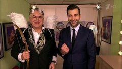 Станислав Садальский в образе Купидона. Пролог. Вечерний Ургант. Фрагмент выпуска от 15.02.2016